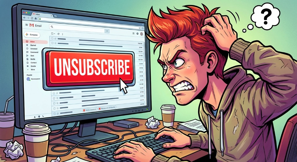 Confused user unsubscribing