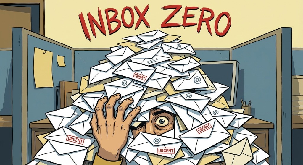 Drowning in support tickets - Inbox Zero irony