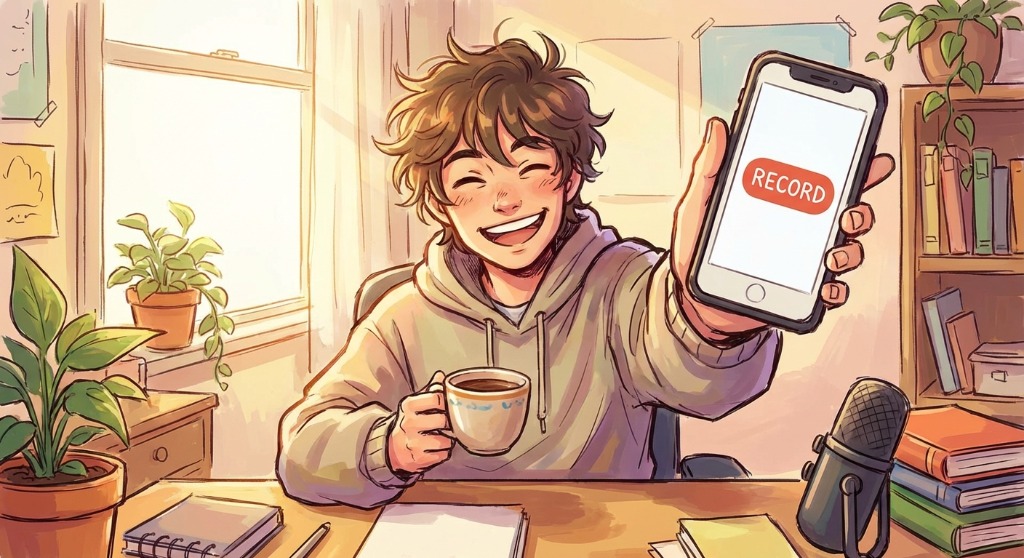 Recording a video easily