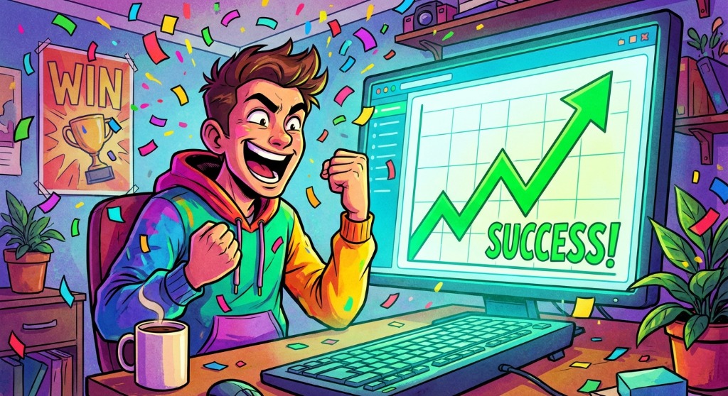 Celebrating revenue growth